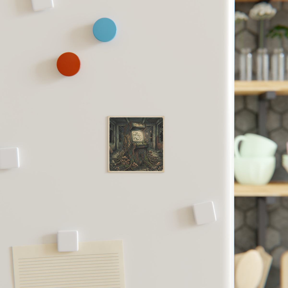 Final Score | Square Fridge Magnet