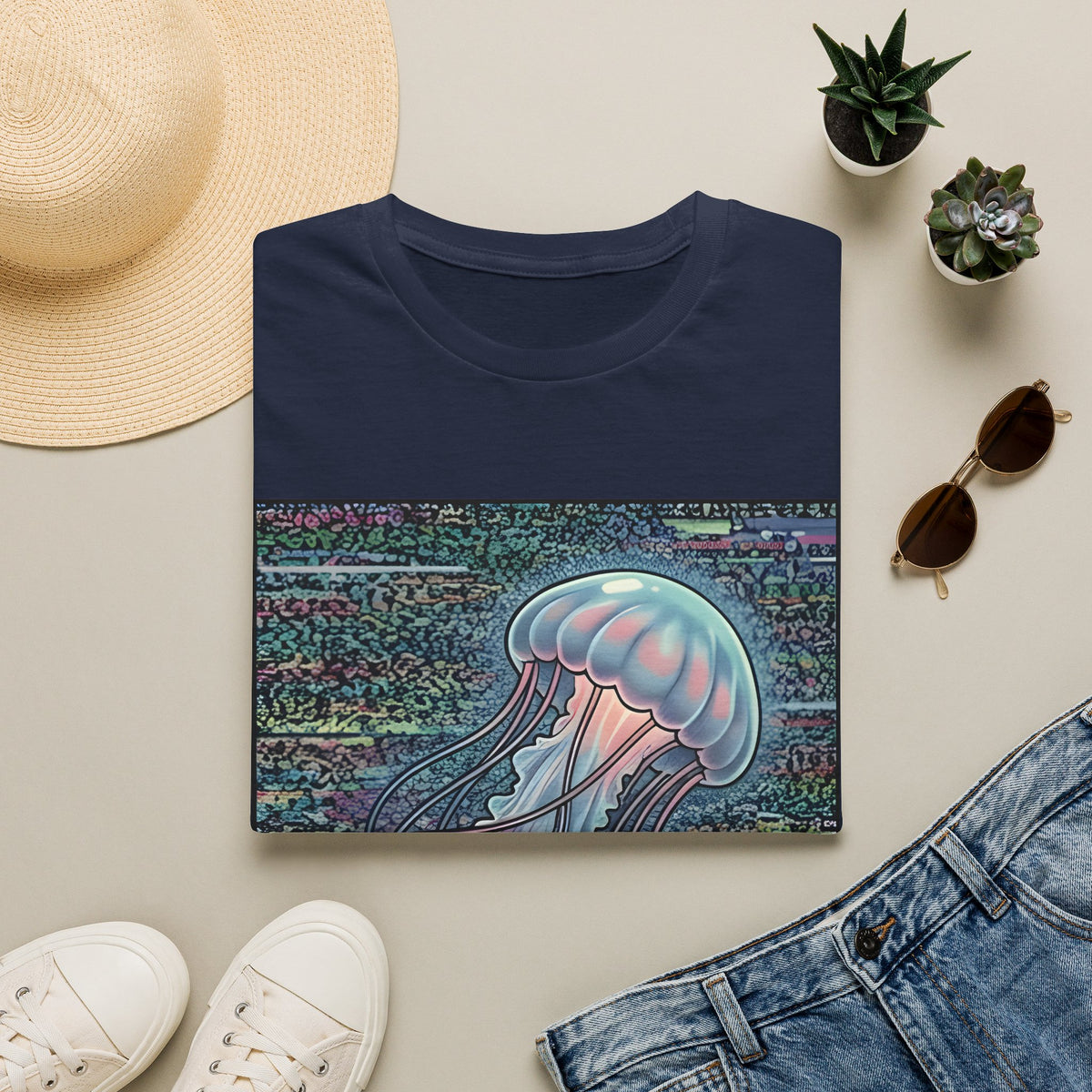 Glitched Jellyfish | Unisex T-Shirt