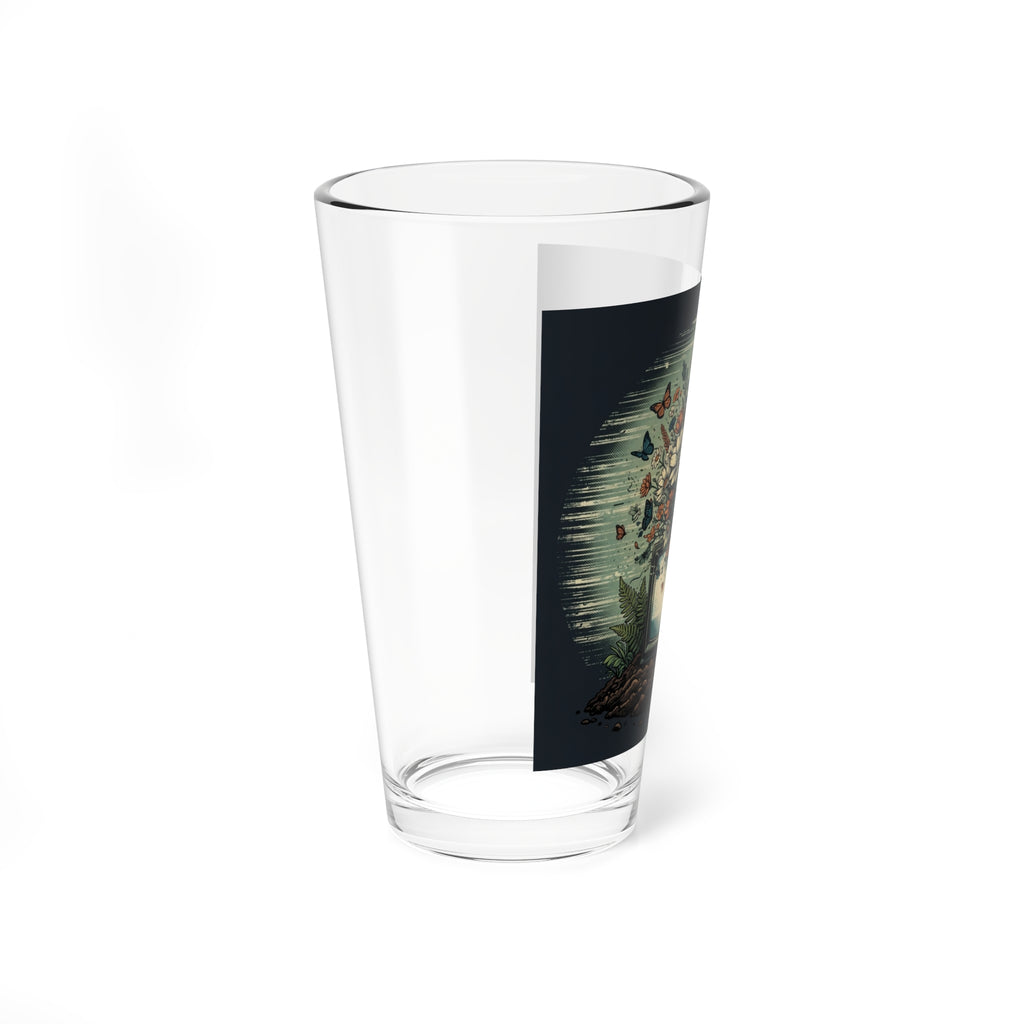 Static Bloom | 16 oz Glass