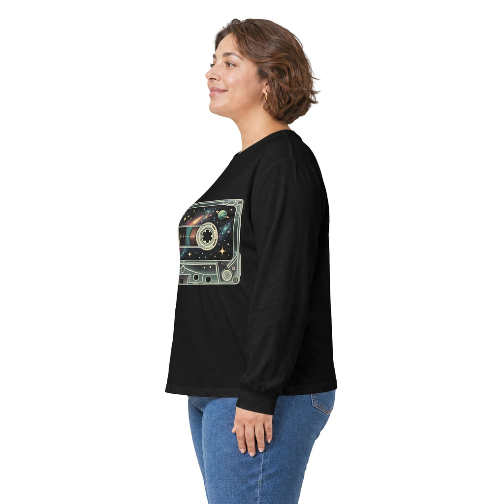 Galaxy Cassette Tape | Long Sleeve Shirt