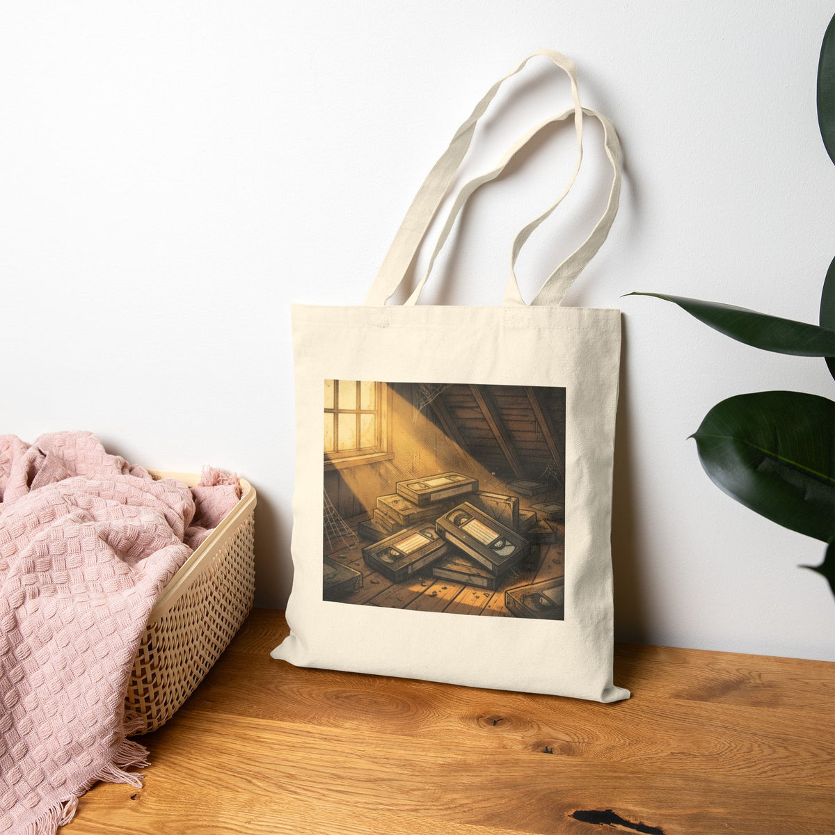 Attic Static | Canvas Tote Bag