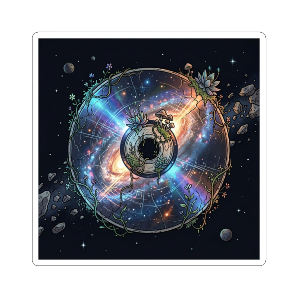 Celestial Disc | Kiss-Cut Sticker