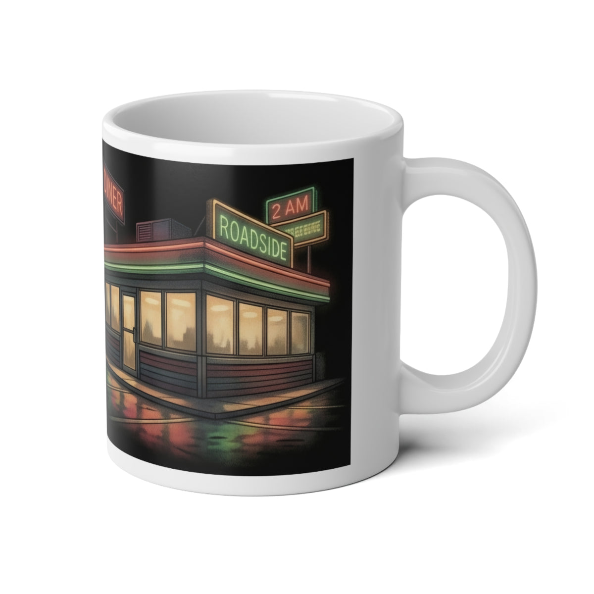2 AM Roadside Diner | 20 oz Coffee Mug