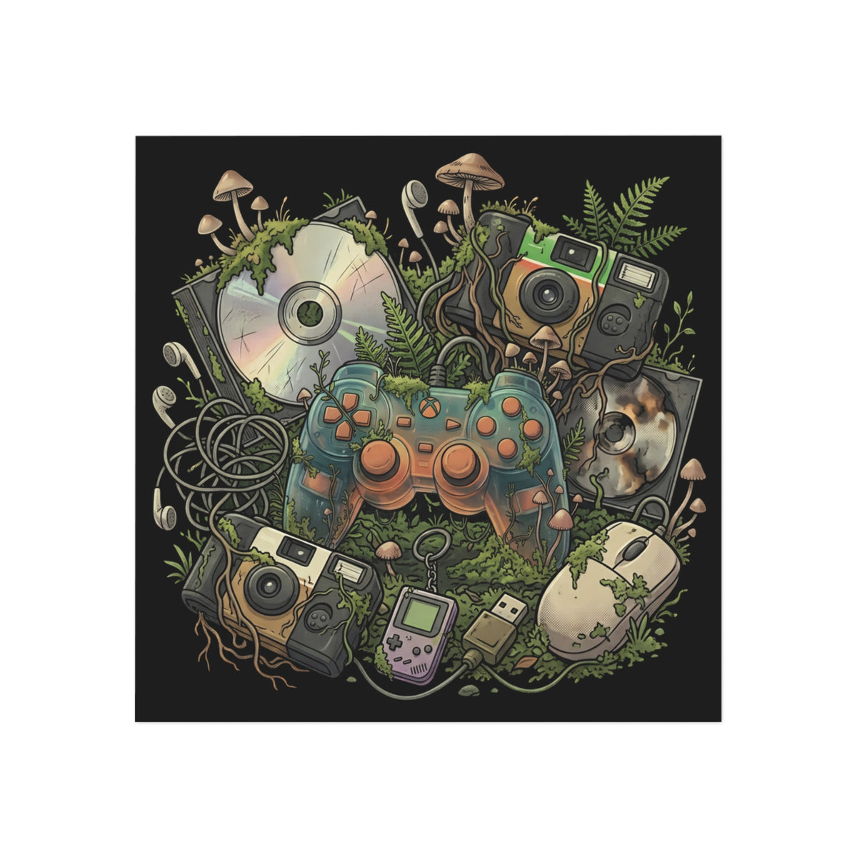 Analog Ecosystem | Square Fridge Magnet