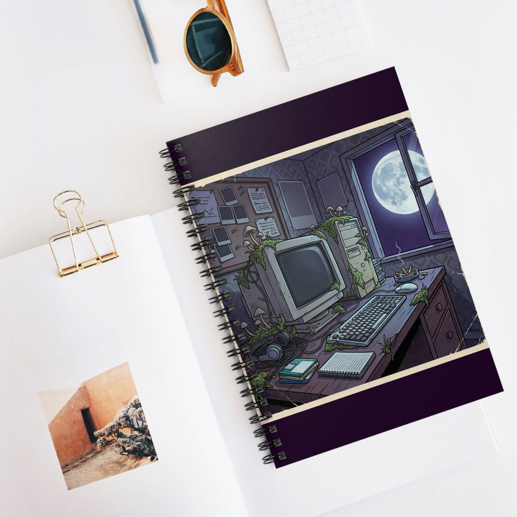 Midnight Terminal | Spiral Bound Notebook