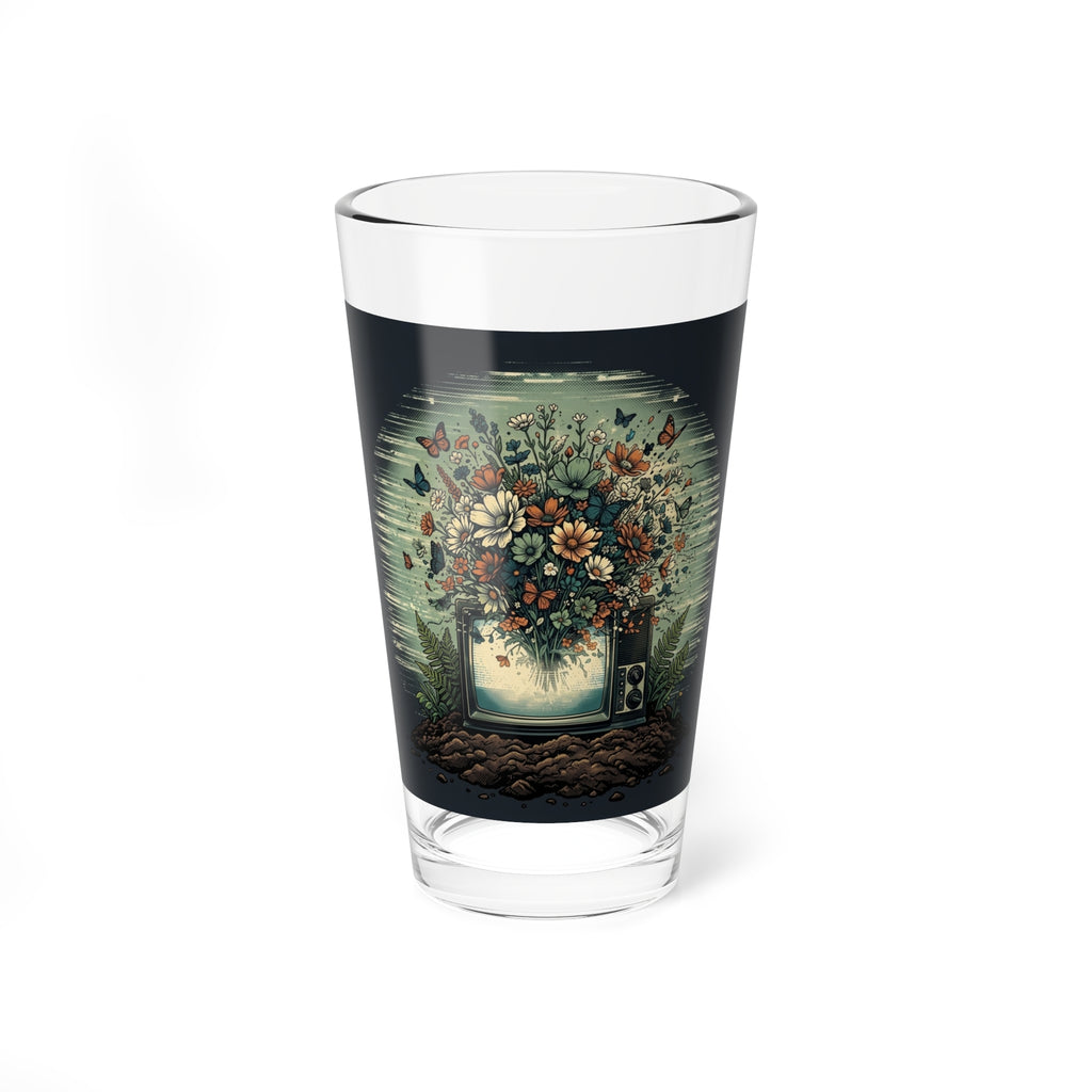 Static Bloom | 16 oz Glass