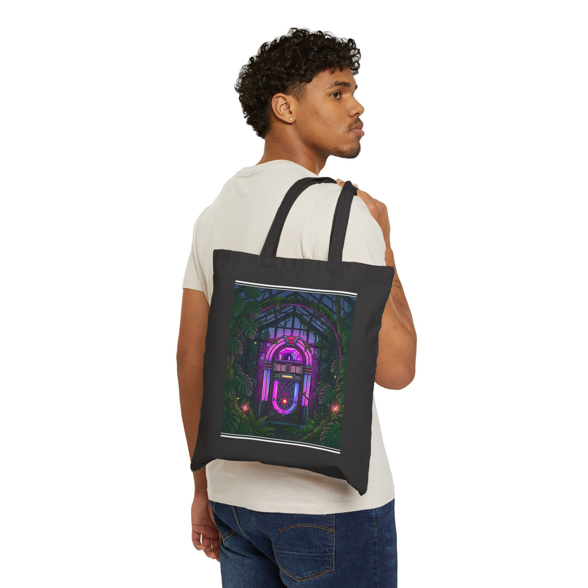 Jukebox Solarium | Canvas Tote Bag