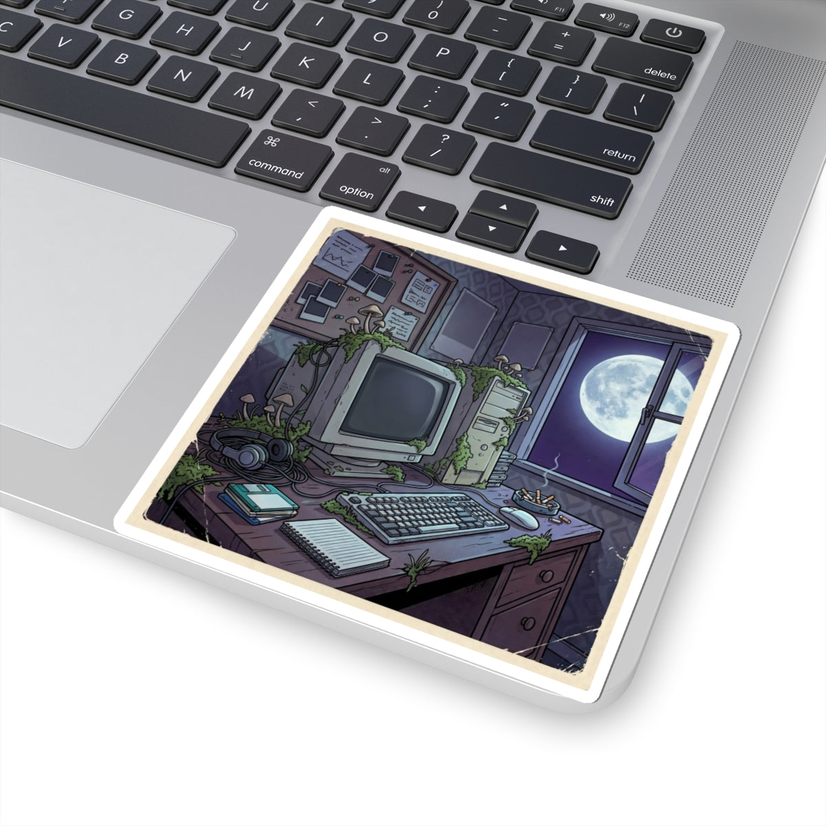Midnight Terminal | Kiss-Cut Sticker