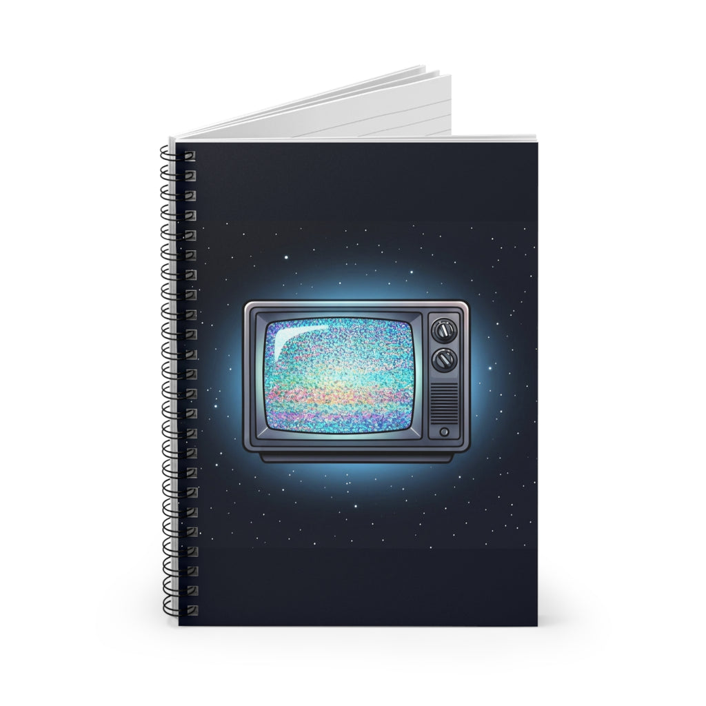 Deep Space Static | Spiral Bound Notebook