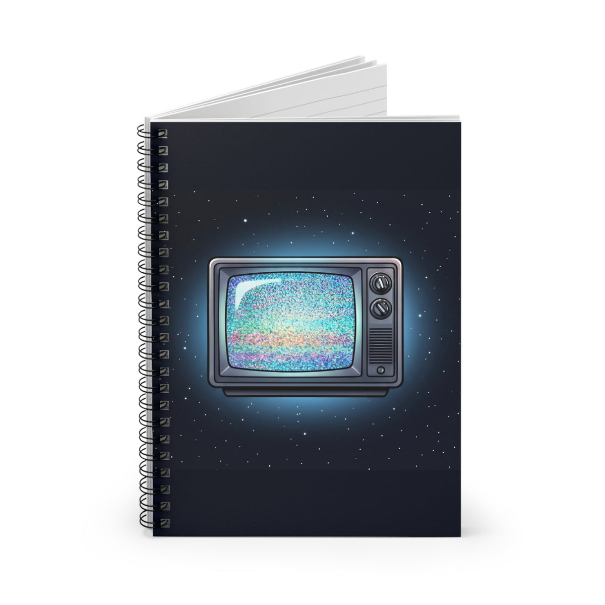 Deep Space Static | Spiral Bound Notebook