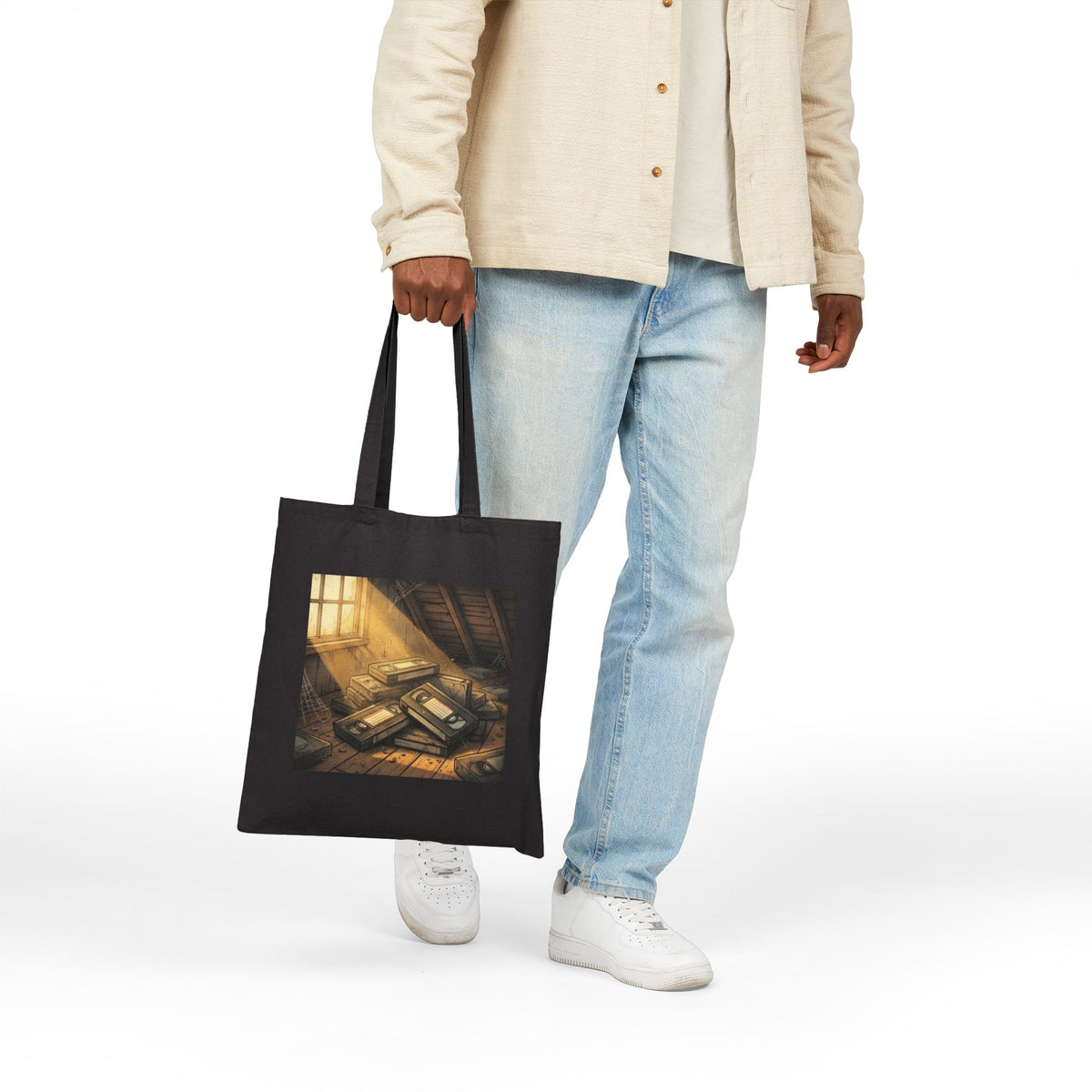 Attic Static | Canvas Tote Bag