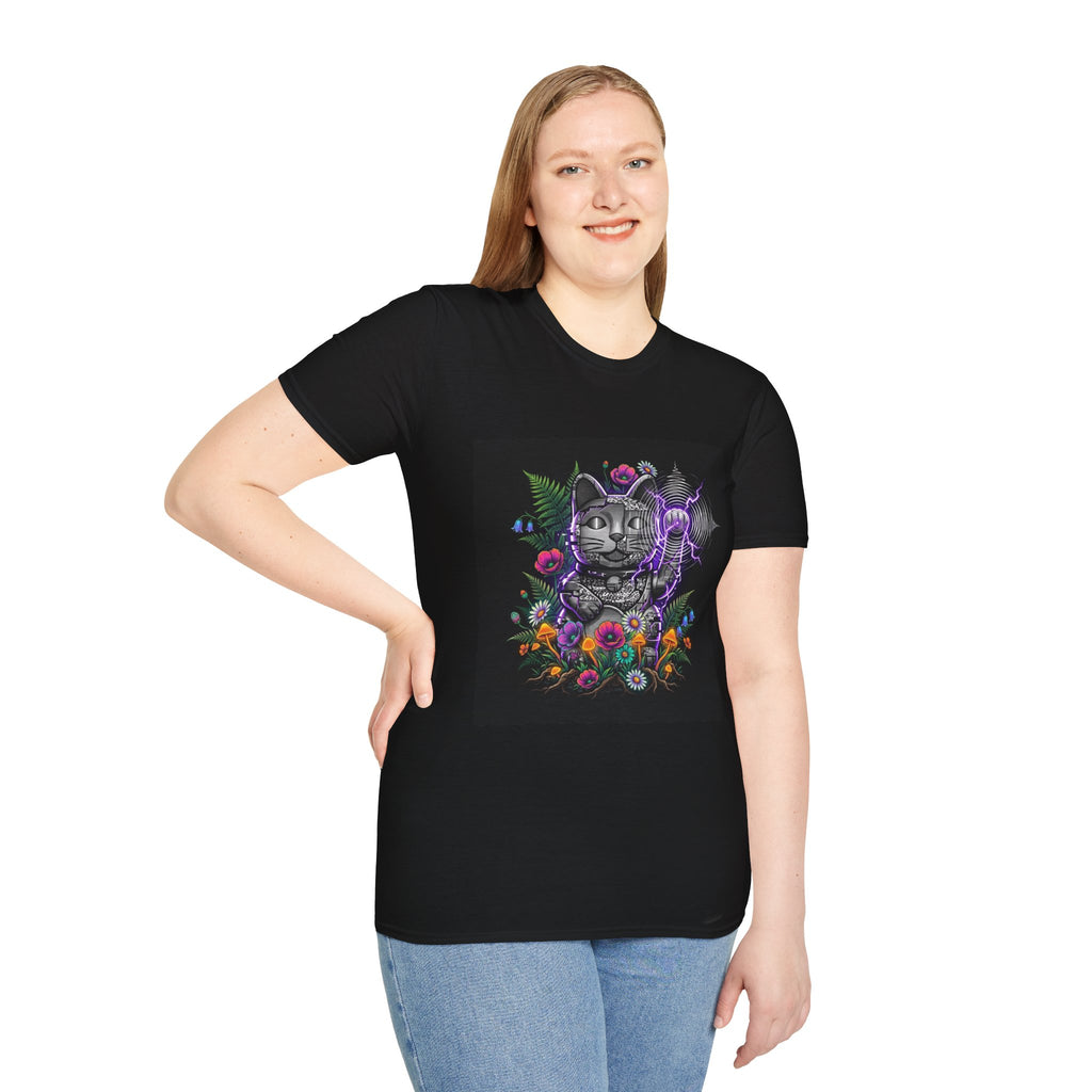 Kinetic Static Cat | Unisex T-Shirt