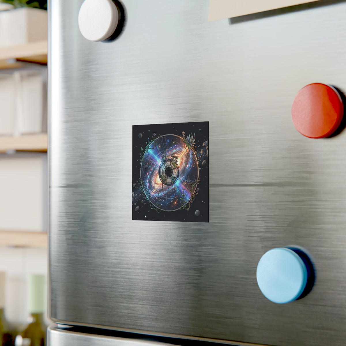 Celestial Disc | Square Fridge Magnet