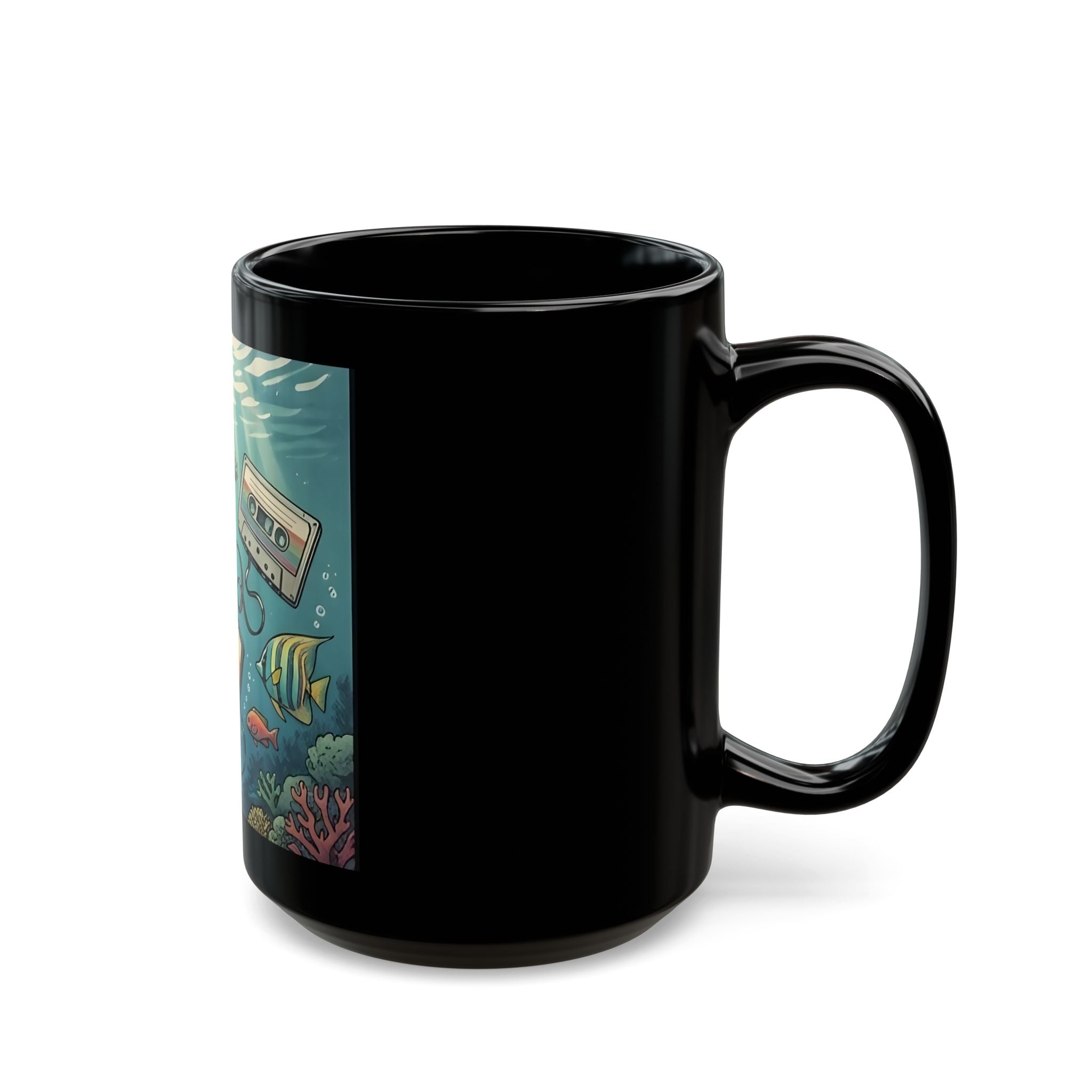 Underwater Cassette Tapes | 11/15 oz Mug