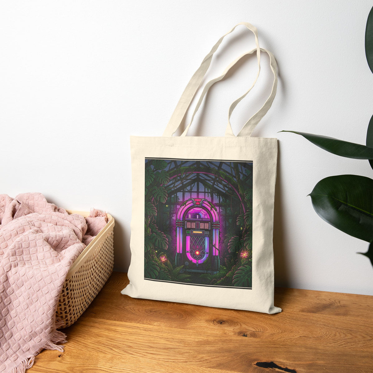 Jukebox Solarium | Canvas Tote Bag