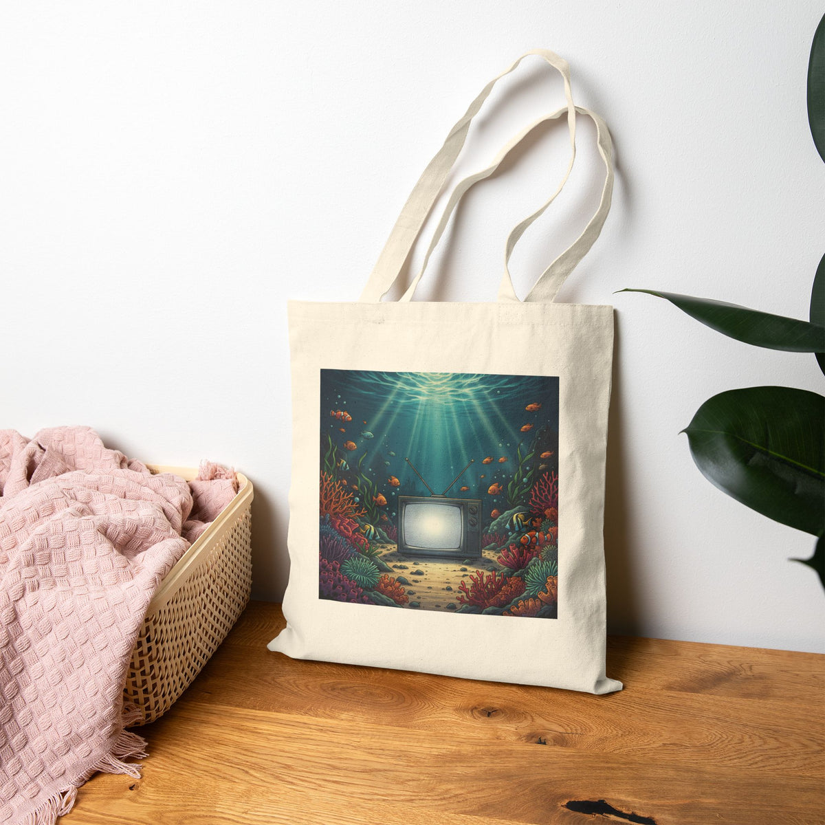 Sunken Broadcast | Canvas Tote Bag