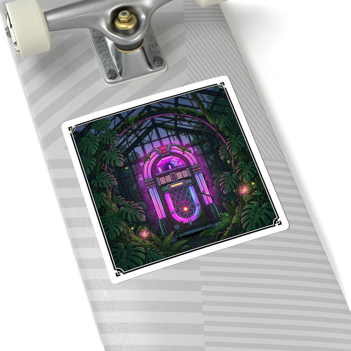 Jukebox Solarium | Kiss-Cut Sticker