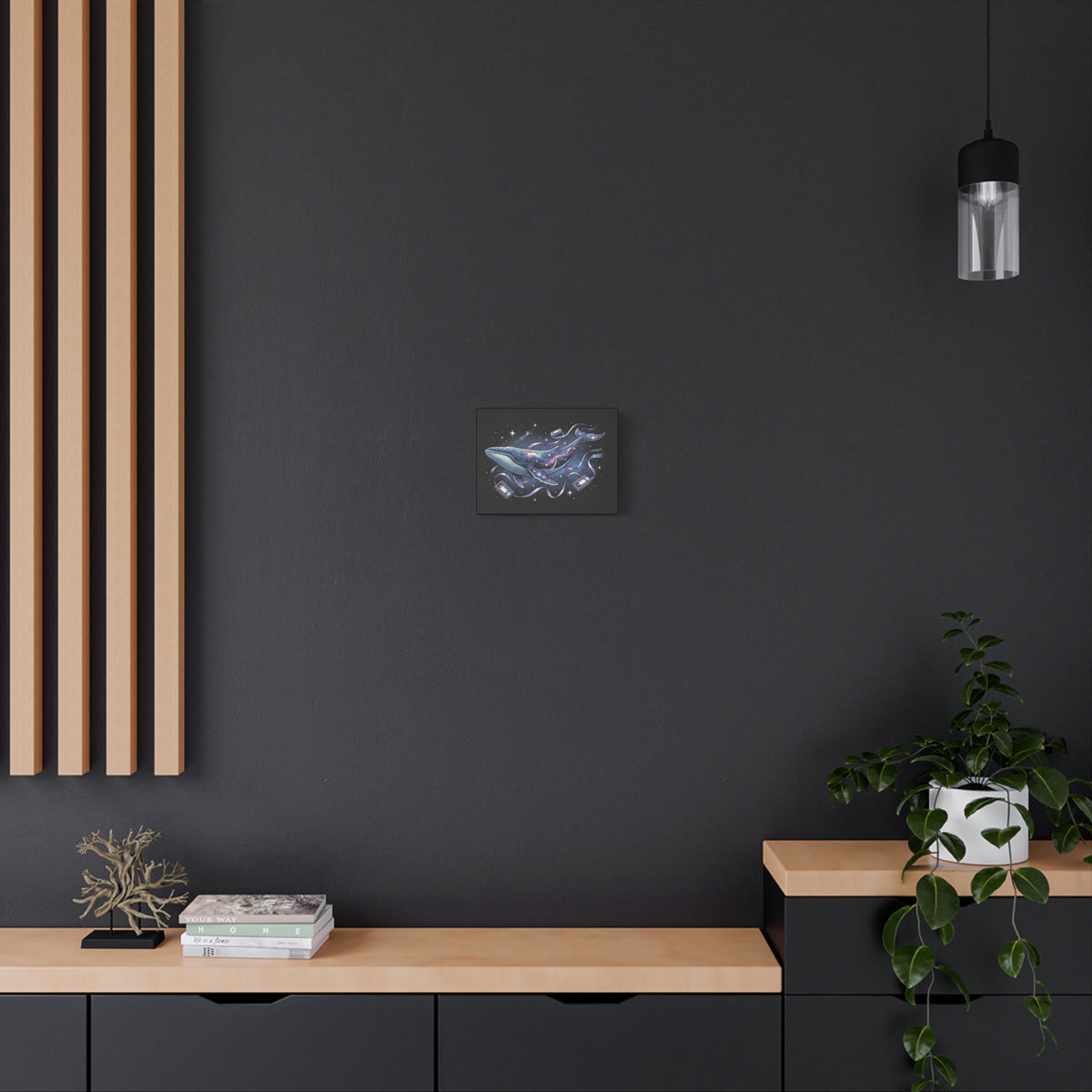 Cosmic Whale | Matte Canvas