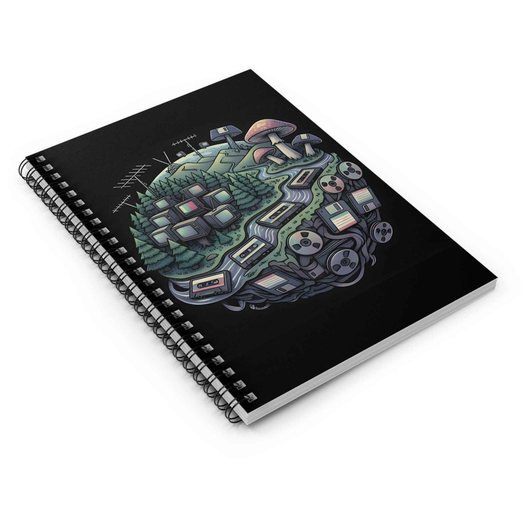 Planet Static | Spiral Bound Notebook