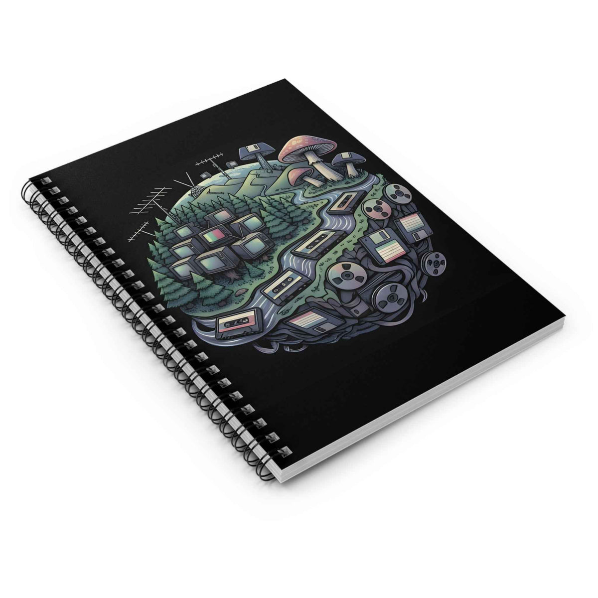 Planet Static | Spiral Bound Notebook