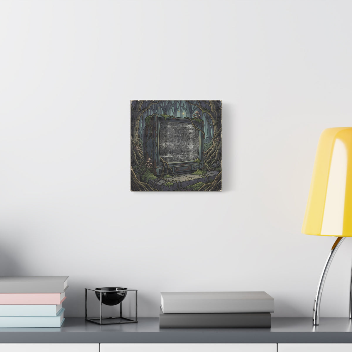 Forest Static | Matte Canvas
