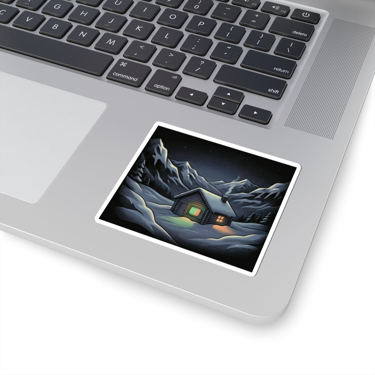 Static Cabin | Kiss-Cut Sticker