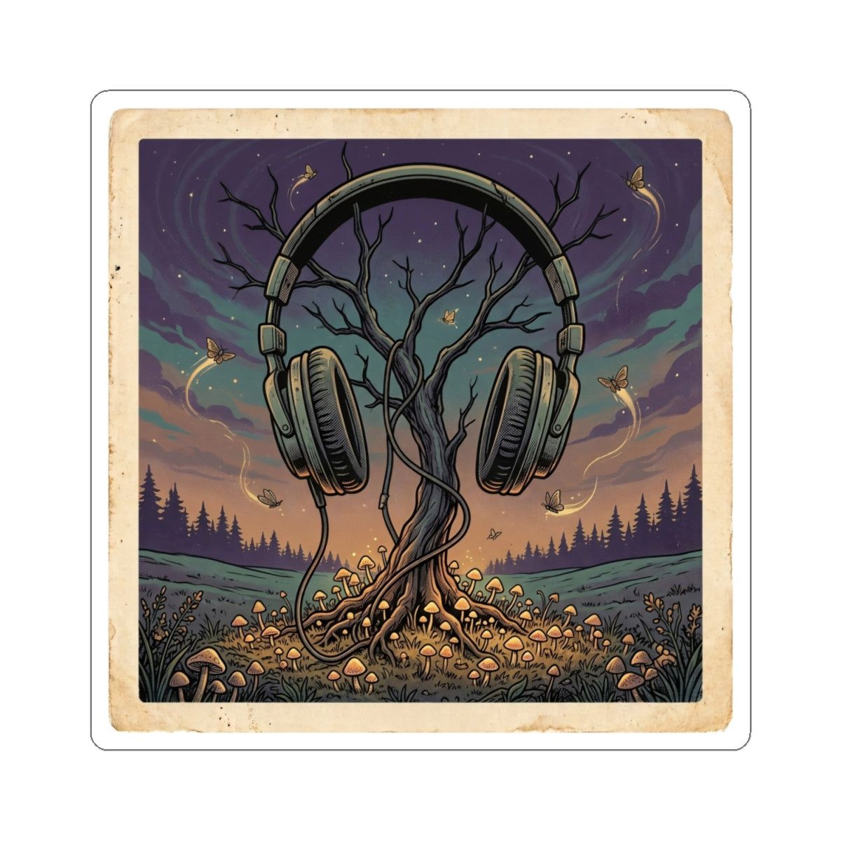 Earth's Resonance | Kiss-Cut Sticker