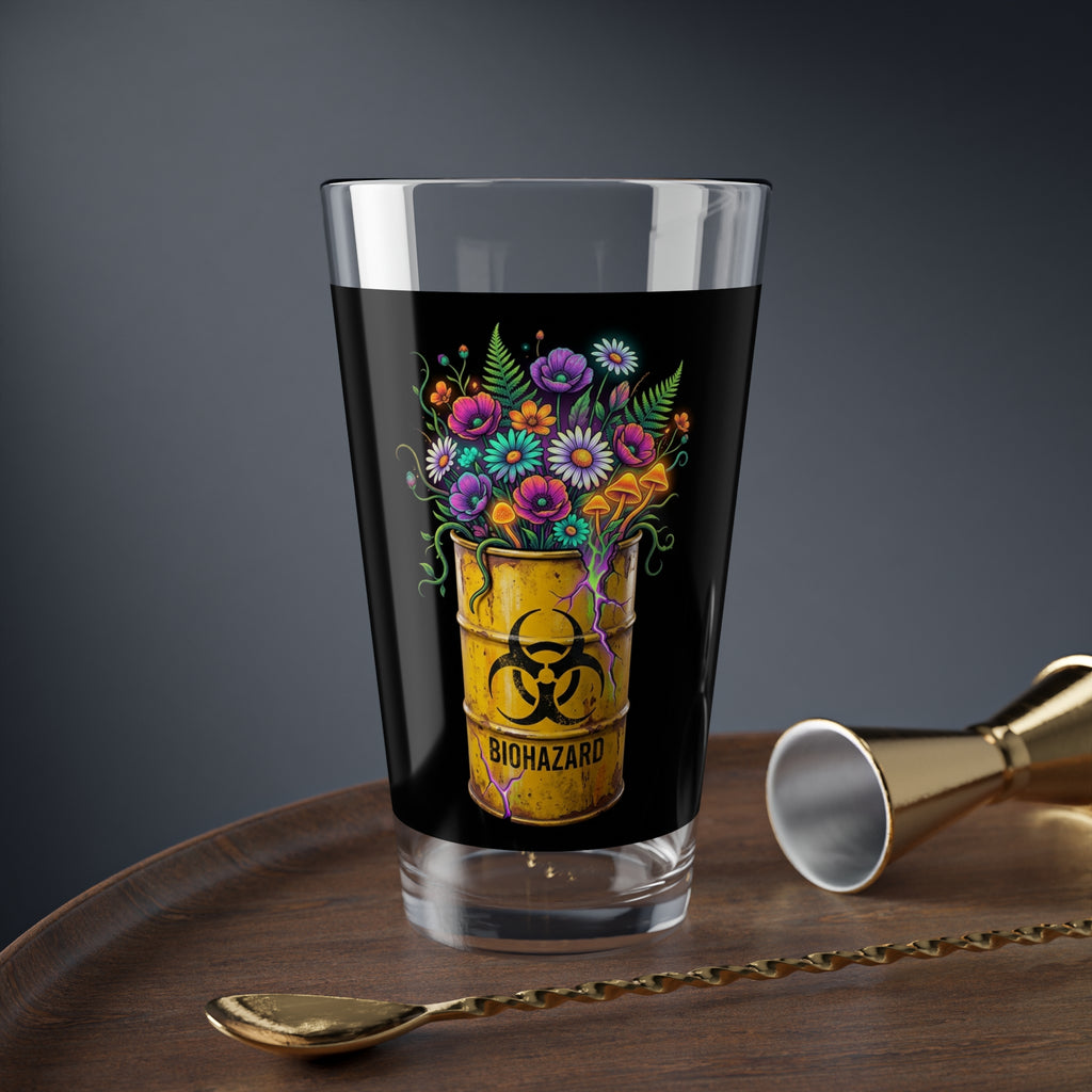 Biohazard Bloom | 16 oz Glass