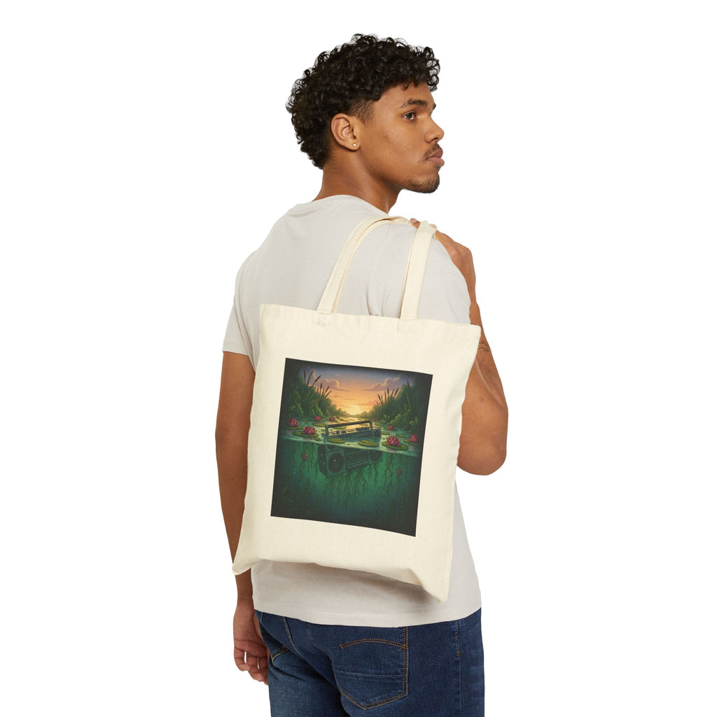 Submerged Frequency |  Canvas Tote Bag