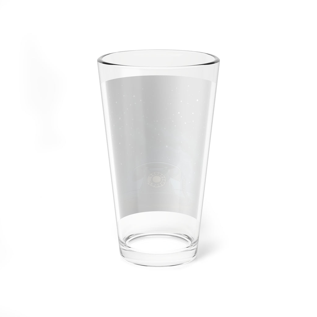 Rotary Telephone | 16 oz Glass