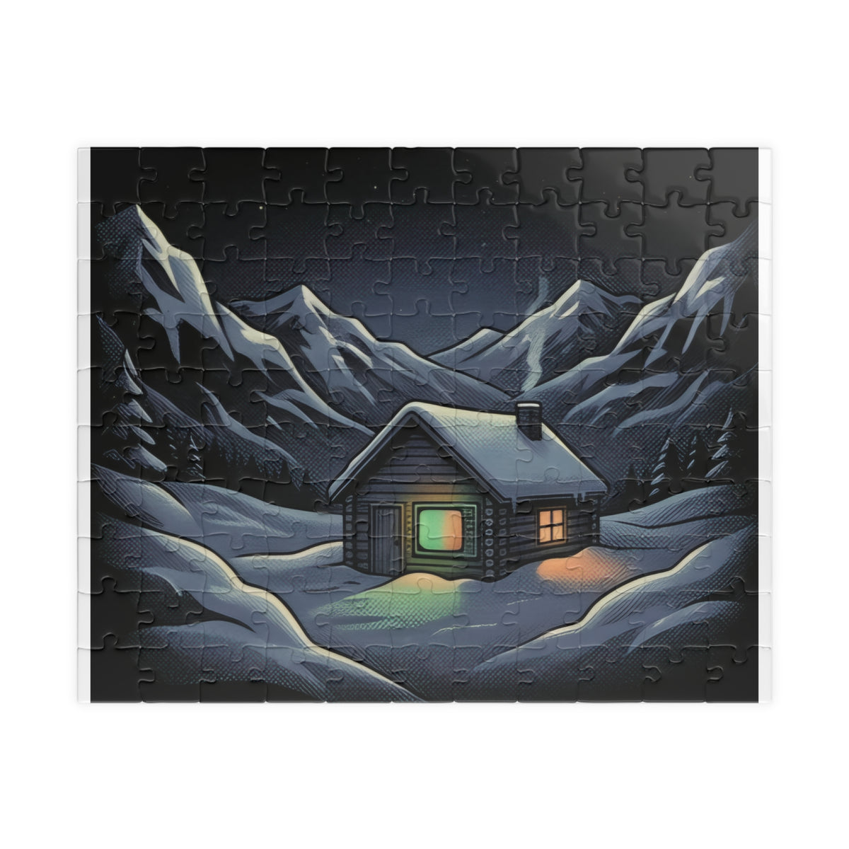 Static Cabin | Puzzle (110, 252, 520, 1014-piece)