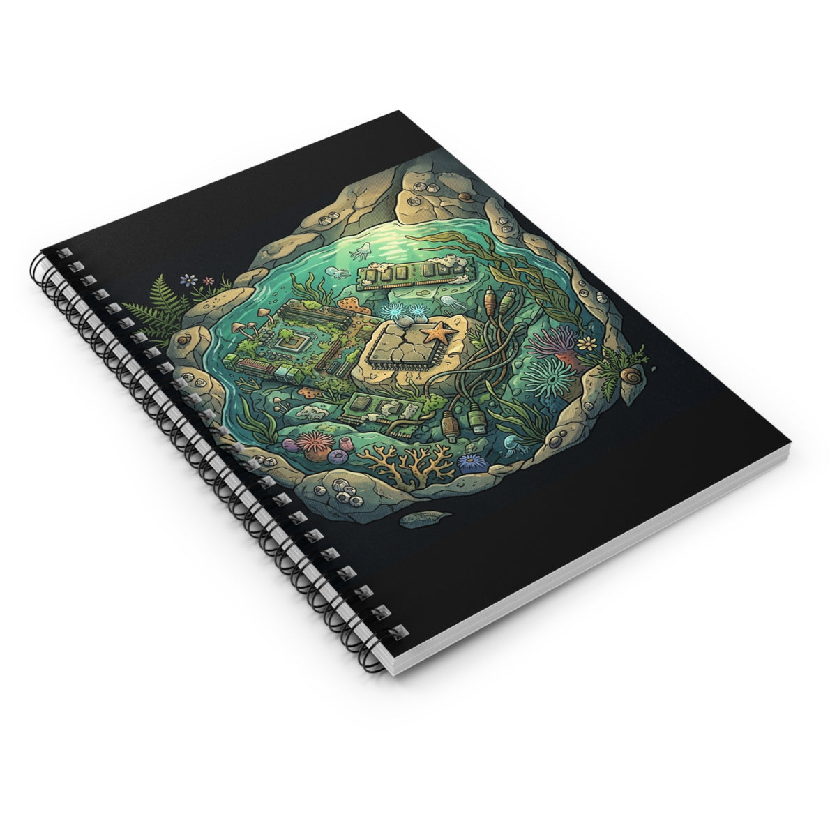 Tidal Mainboard | Spiral Bound Notebook