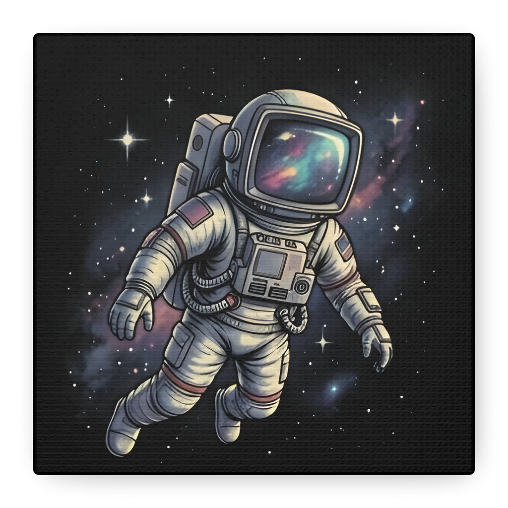 Floating Astronaut | Matte Canvas