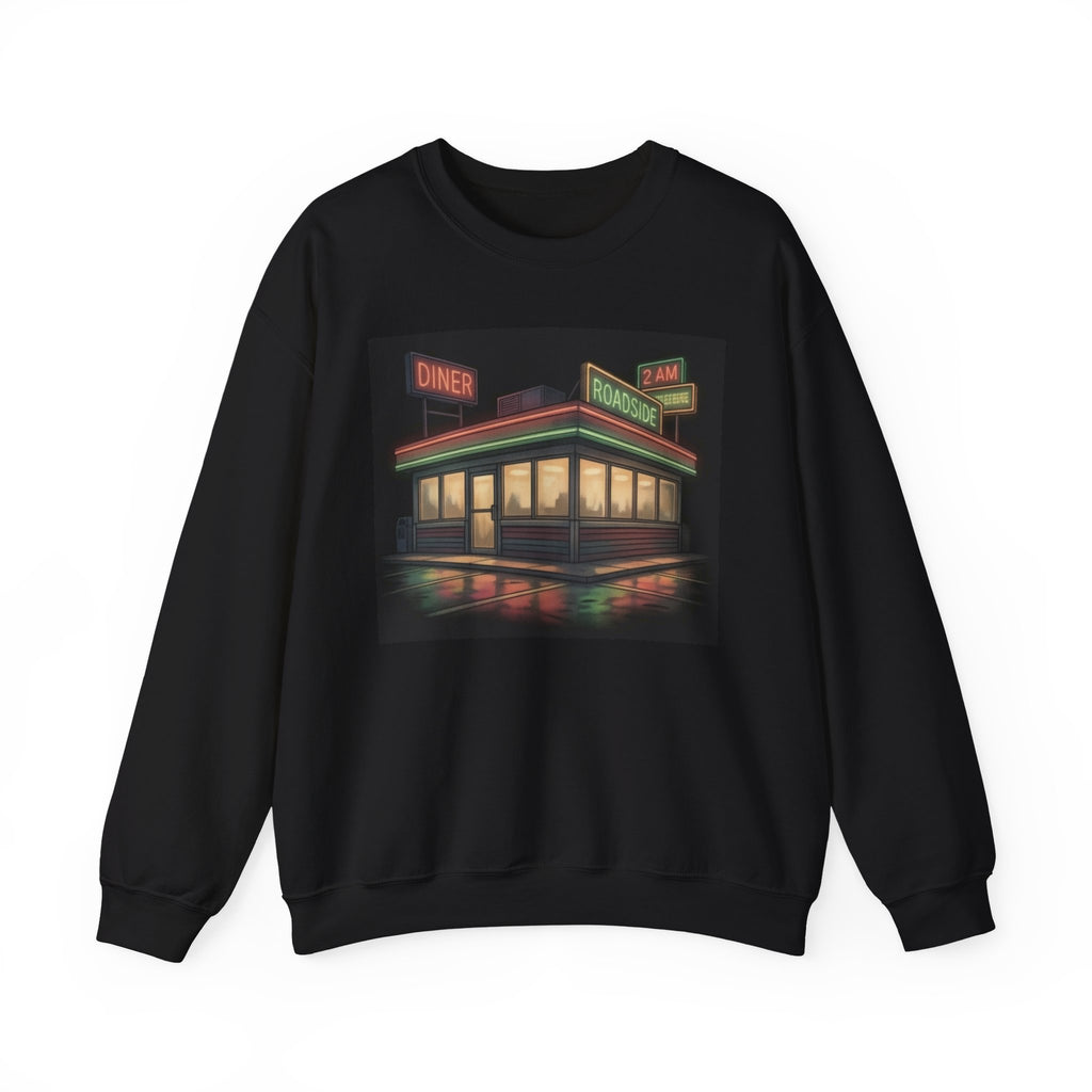 2 AM Roadside Diner | Crewneck Sweatshirt