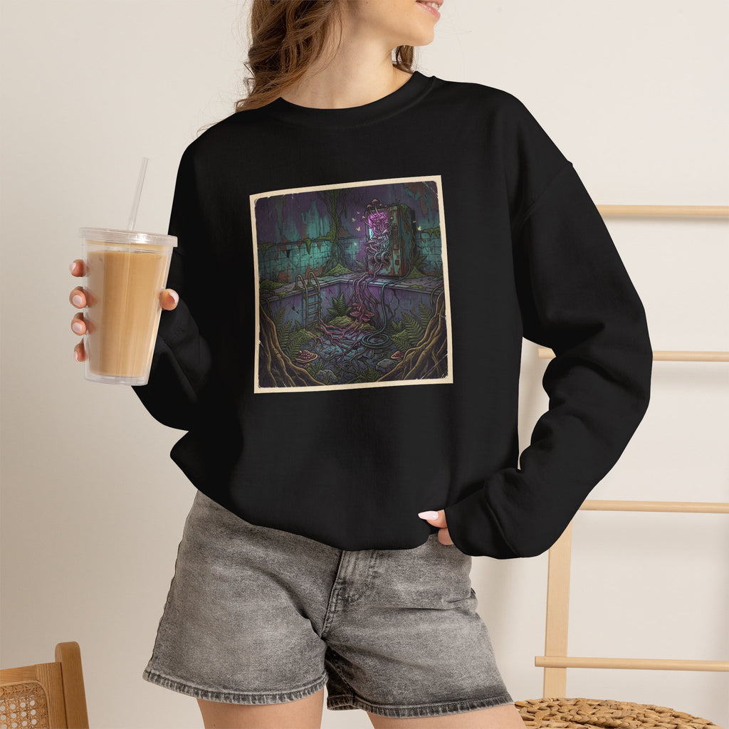 Overgrown Vending Machine | Crewneck Sweatshirt