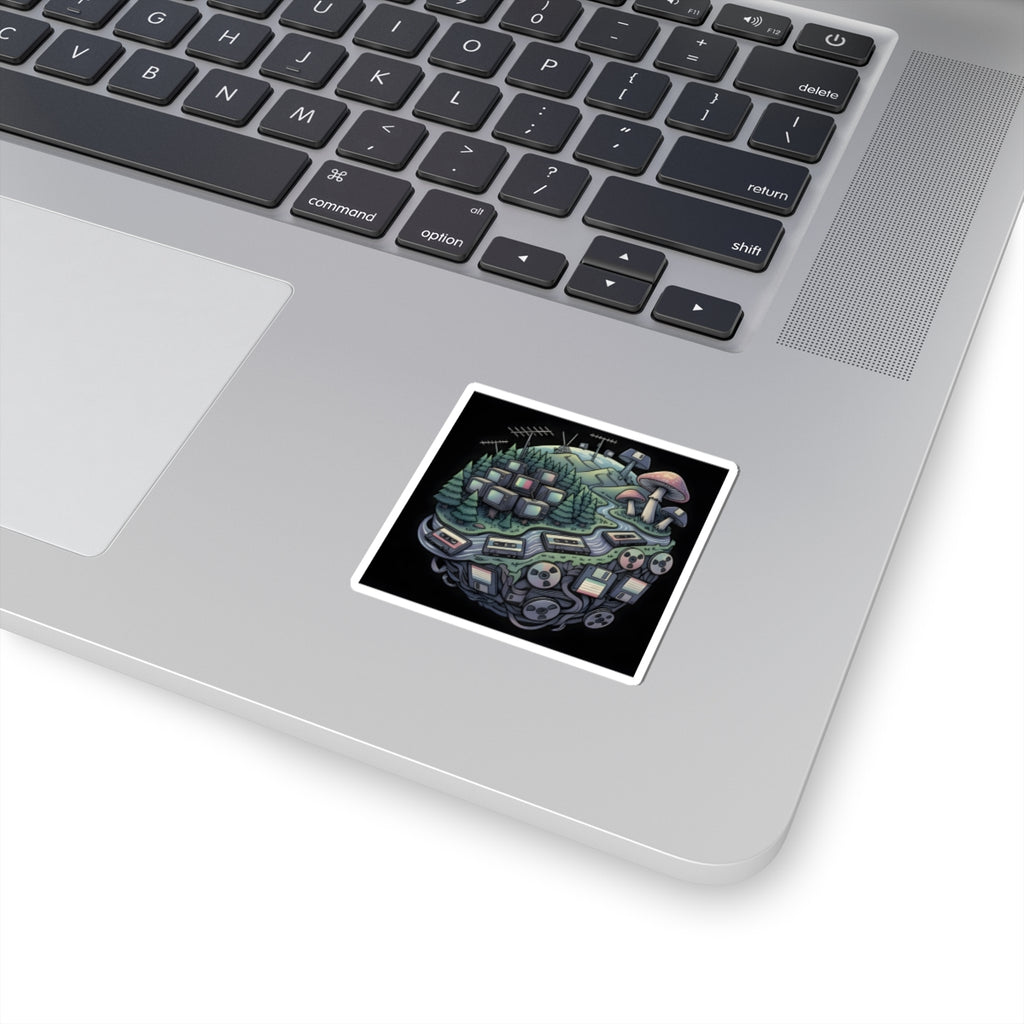 Planet Static | Kiss-Cut Sticker