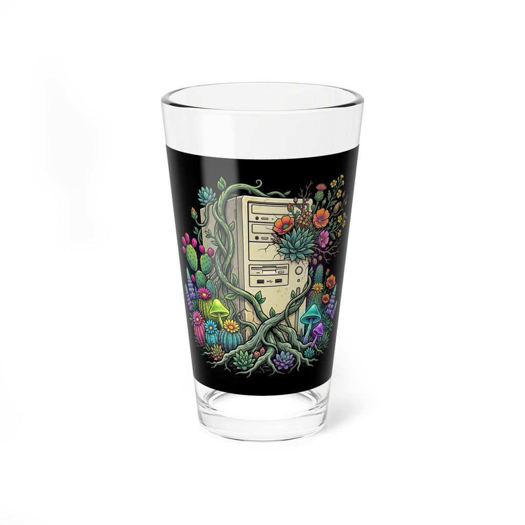 Flower Tower | 16 oz Glass