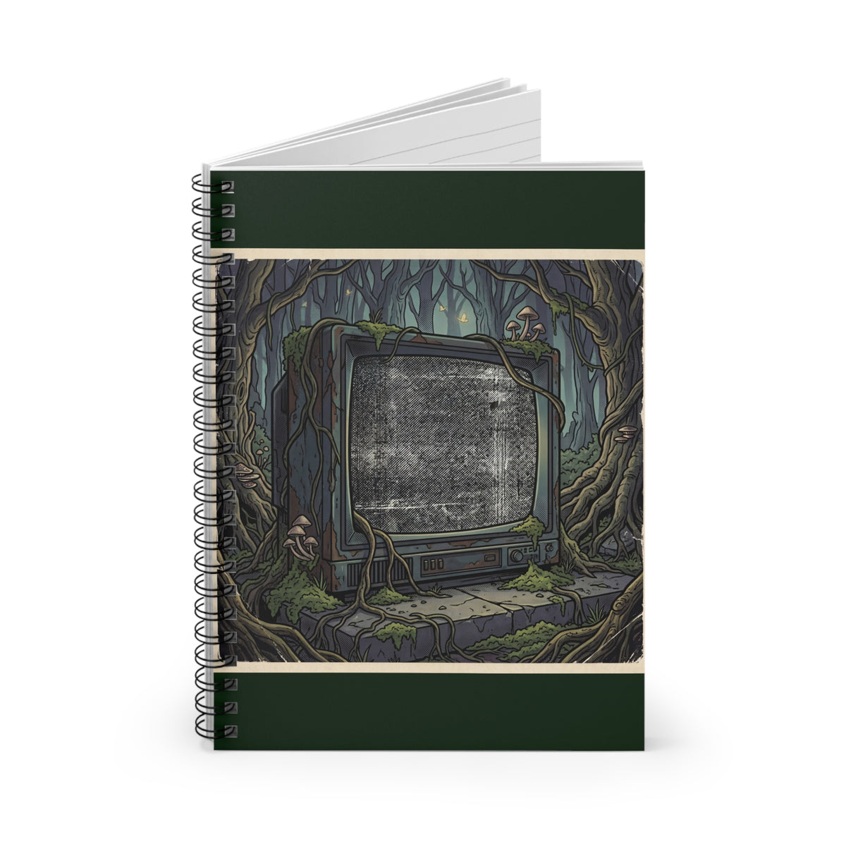 Static Forest | Spiral Bound Notebook