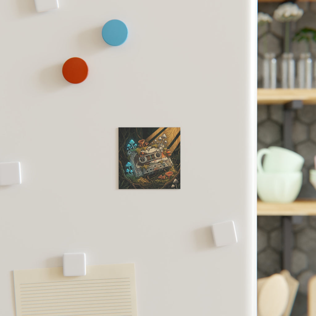 Forest Rewind | Square Fridge Magnet