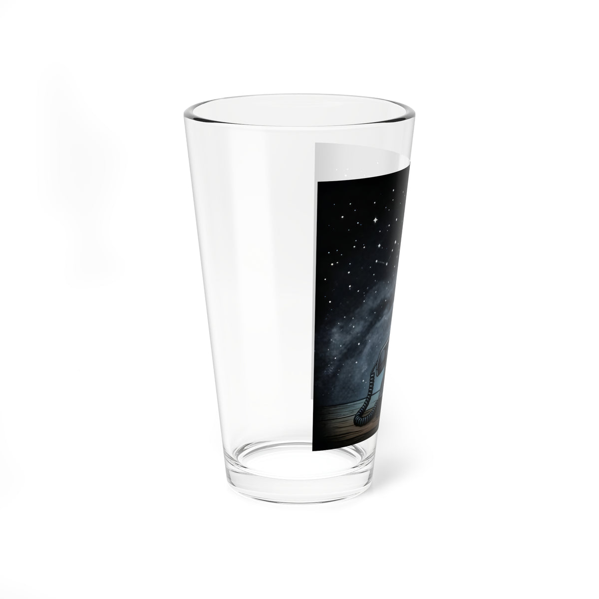 Rotary Telephone | 16 oz Glass
