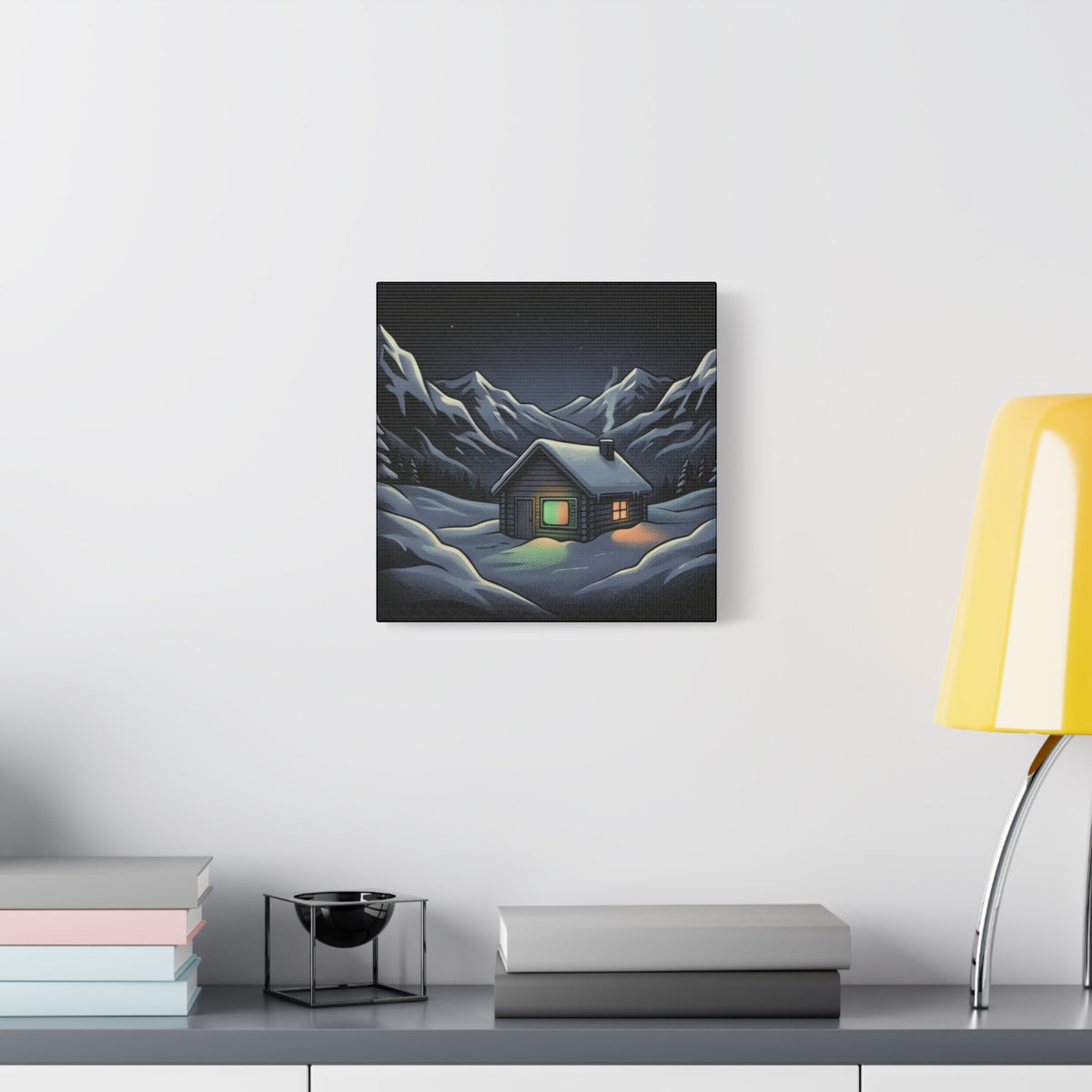 Static Cabin | Matte Canvas