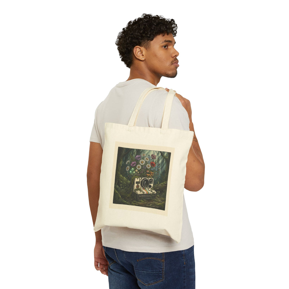 Instant Bloom | Canvas Tote Bag
