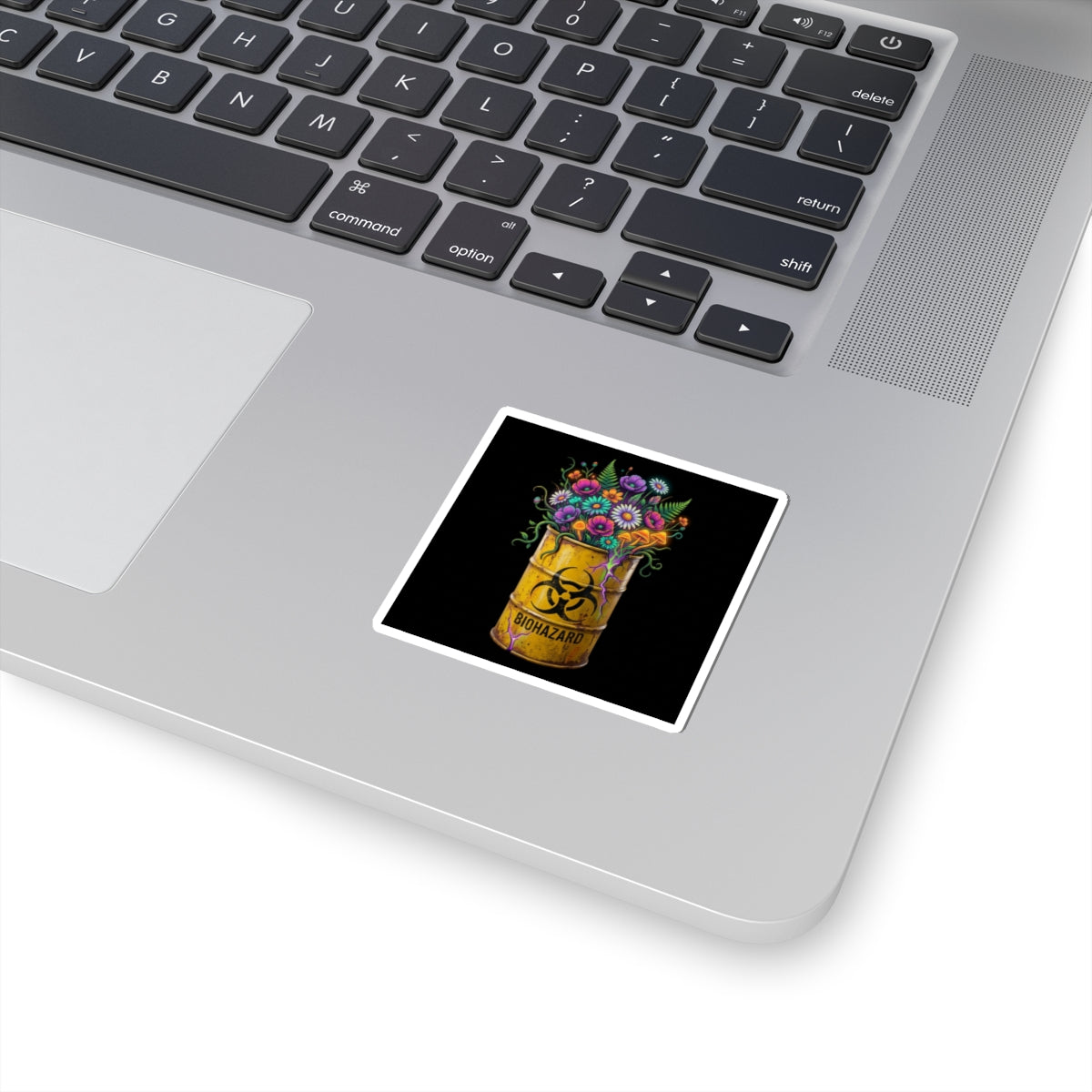 Biohazard Bloom | Kiss-Cut Sticker
