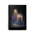 Midnight Pay Phone | Spiral Bound Notebook