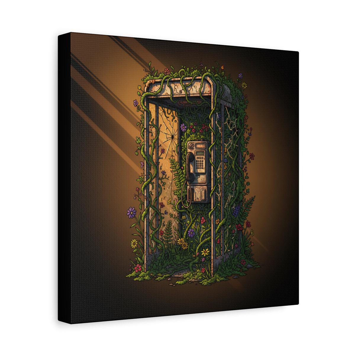 Overgrown Signal | Matte Canvas