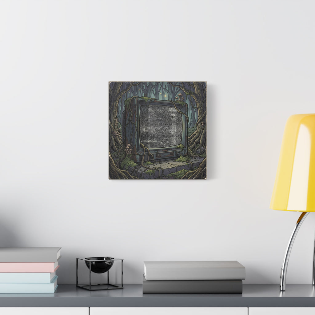 Forest Static | Matte Canvas