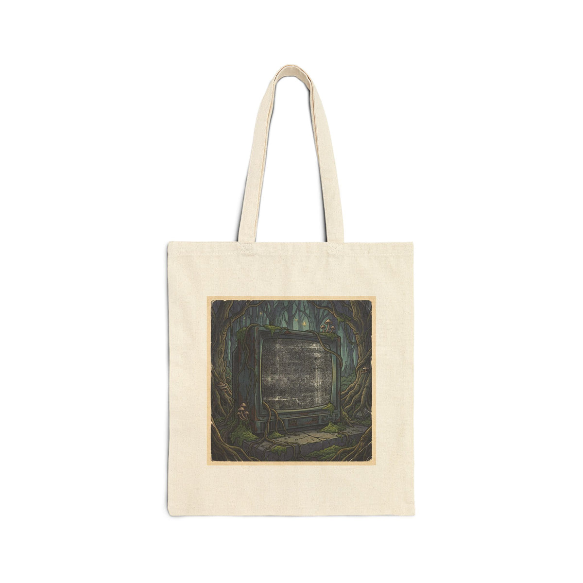 Forest Static | Canvas Tote Bag