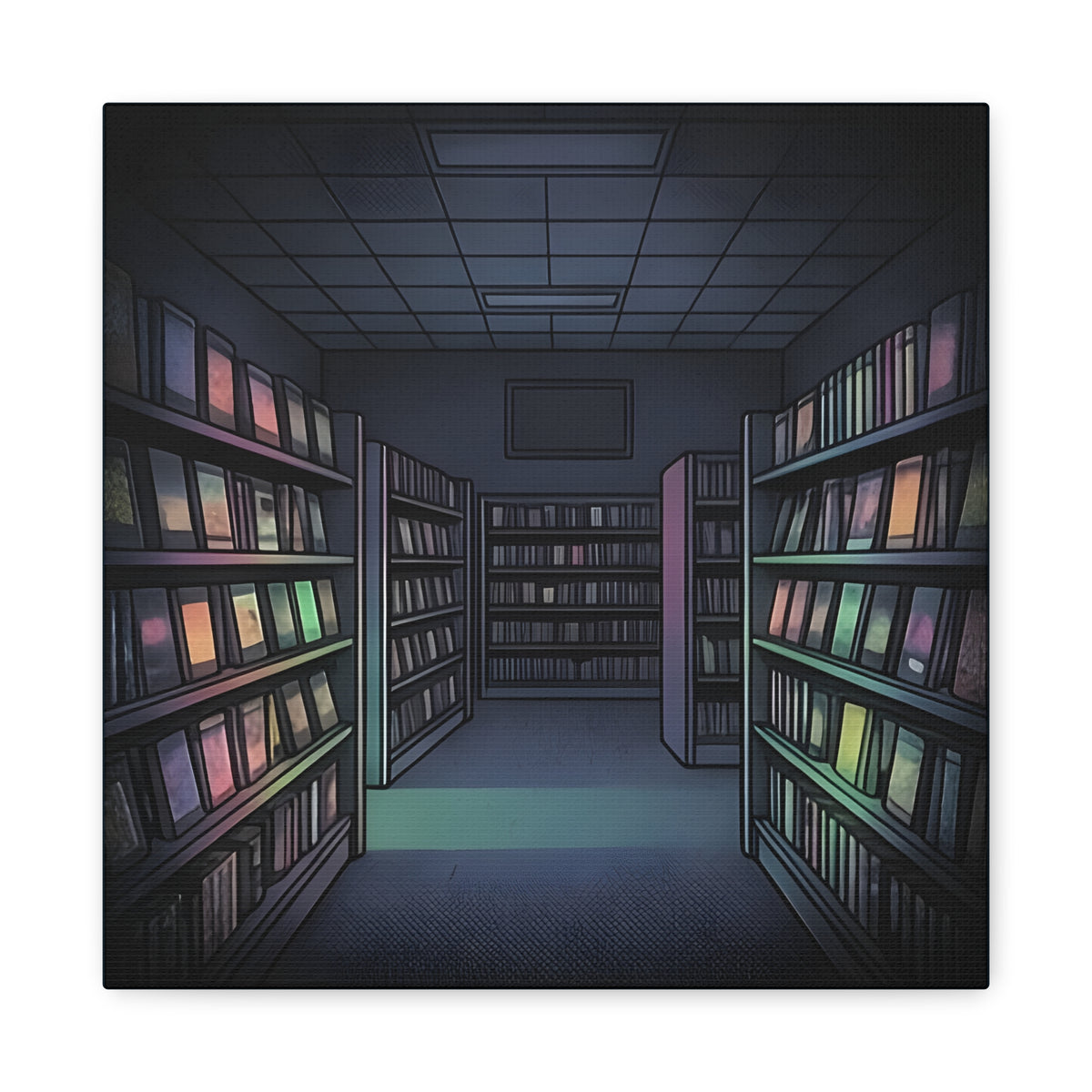 Video Rental Store | Matte Canvas