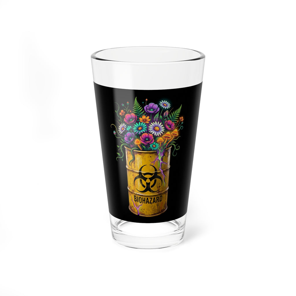 Biohazard Bloom | 16 oz Glass