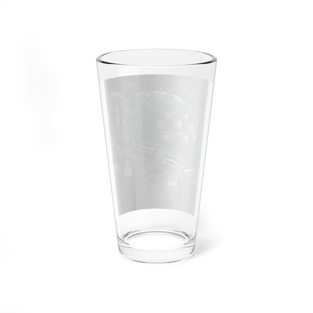 Planet Static | 16 oz Glass